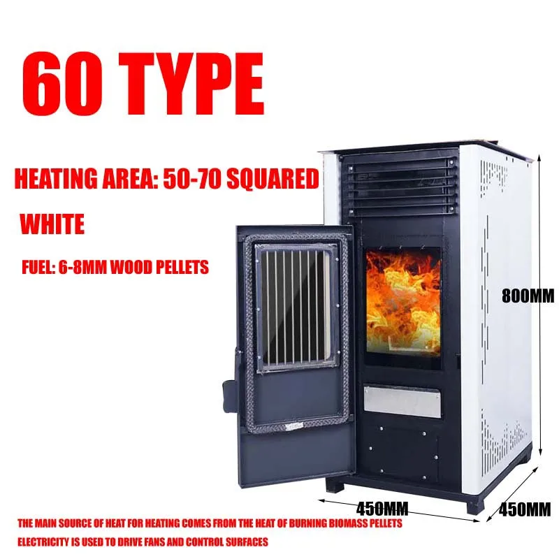 Energy-saving Heating Stove Household Commercial Straw Sawdust Rice Husk Biomass  Pellet Burner - Food Processors - AliExpress