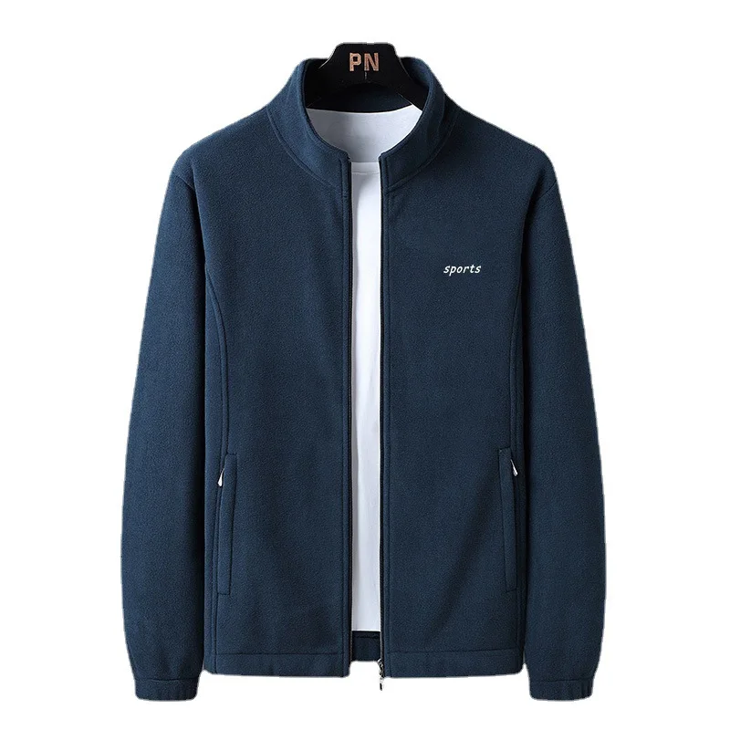 2023 new middle-aged and elderly jacket men's top large size leisure coat all-match men's wear