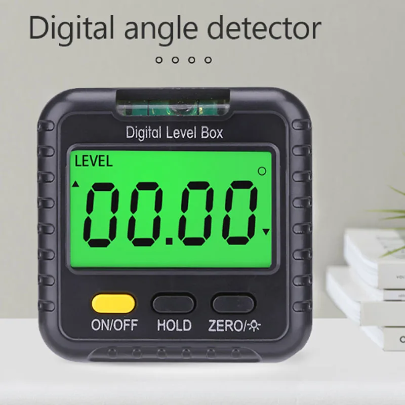 

Digital Level Box Protractor Angle Finder Level Gauge Bevel Gauge Inclinometer with LCD Backlights Level Tester Measuring Tools