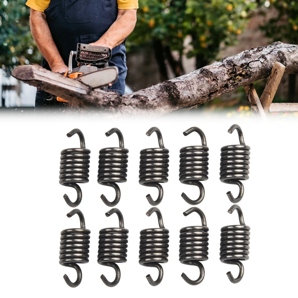 Tambour d'embrayage de 3/8 8 pièces pour tronçonneuse Stihl 017 018 021 023 025 MS170 MS180 MS210 MS230 MS250, avec pompe à huile à engrenage à vis sans fin E-Clip
