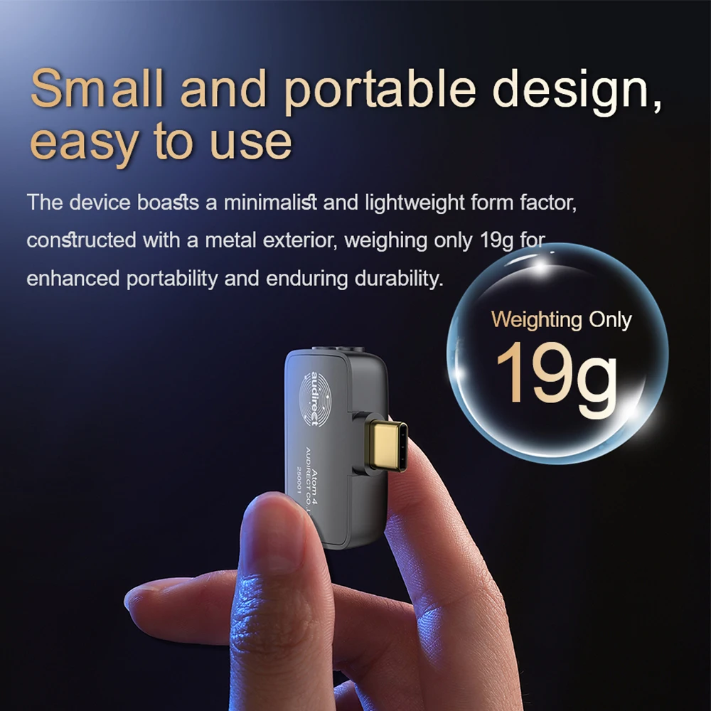 Audirect Atom4 Portable USB DAC Decoder USB C Headphone Amplifier Cell Phone Dongle TYPE C AMP Audio Adapter Headphone Amplifier Earphone Amplifier Adapter Audio Converter Adapter Audio Converter Audio Decoder Audio Converter Amplifier Headphone Adapter Headphone Audio Decoder Headphone Amplifier Adapter