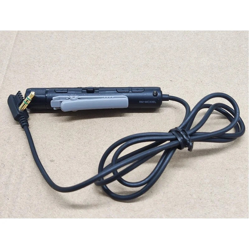used Genuine Black RM-MC33EL Remote Control For Sony CD MD Walkman MiniDisc-Tested