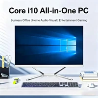 22 Inch Core I7 CPU 8G DDR4 256G 512SSD All in One PC Desktop Computer WiFi Blue-tooth Speaker with Keyboard and Mouse 2