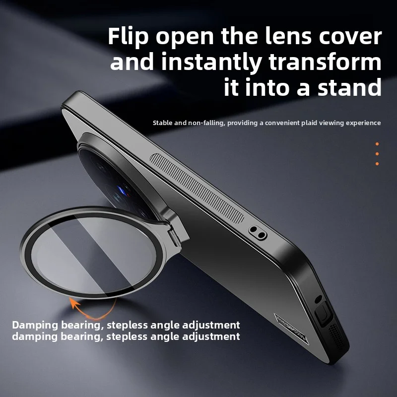 Ultra Protective Hard Matte Magnetic Stand Back Cover Case
