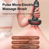 Electric Meridian Brush Gua Sha Body Massager Vibrate Microcurrent Hot Compress Scraping Lymphatic Drainage Machine Fat Burner 5