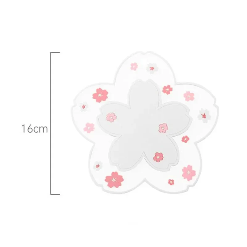 1PC Coasters Kawaii Coaster Cup Mat Japanese Skirt Style Bikini Sakura Kitchen Coffees Bra Gun Headband Insulated Table Tea Milk