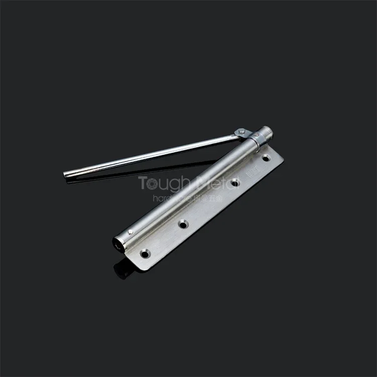 Adjustable Door Closer Stainless Steel Automatic Spring Latch Hinge For Home Office Fire Rated Furniture Hardware