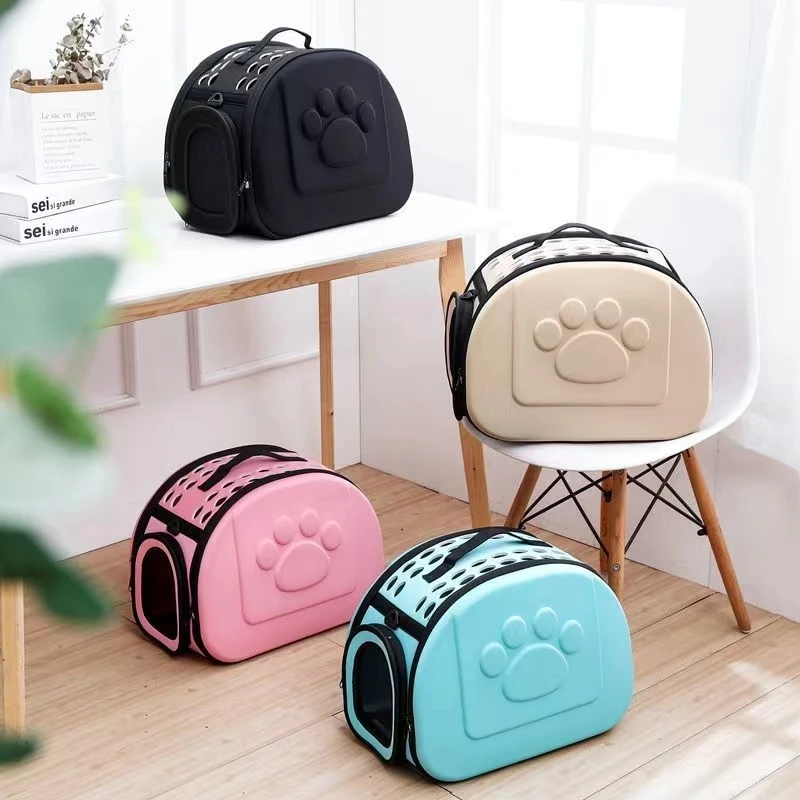 Pet Carrier Bag Portable Outdoor Cat Foldable Dog Travel Pet Bag Puppy Carrying Shoulder Cat Dog Bags
