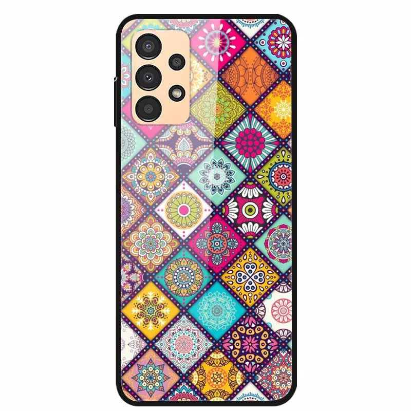 Luxury Tempered Glass Hard Back Cover