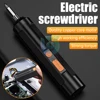 USB Electric Screwdriver Battery Rechargeable Cordless Screwdriver Impact Wireless Screwdriver Drill Electric Screw Driver Tools 1