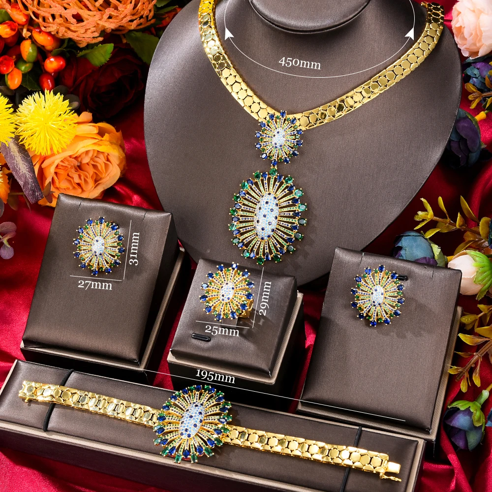 Missvikki NEW Gorgeous Trendy Luxury Necklace Bracelet Earrings