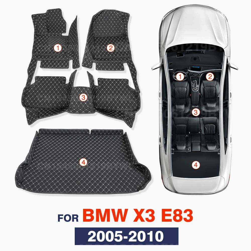 Alfombrillas de coche para BMW X3 E83 2005 2006 2007 2008 2009 2010 alfombrillas-de-coche-para-bmw-x3-e83-2005-2006-2007-2008-2009-2010