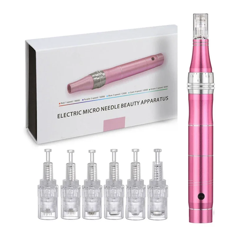 Wireless Derma Pen Ultima Electric Dermapen Microneedling Pen Mesotherapy Auto Microneedle Derma System Therapy Beauty Care Tool