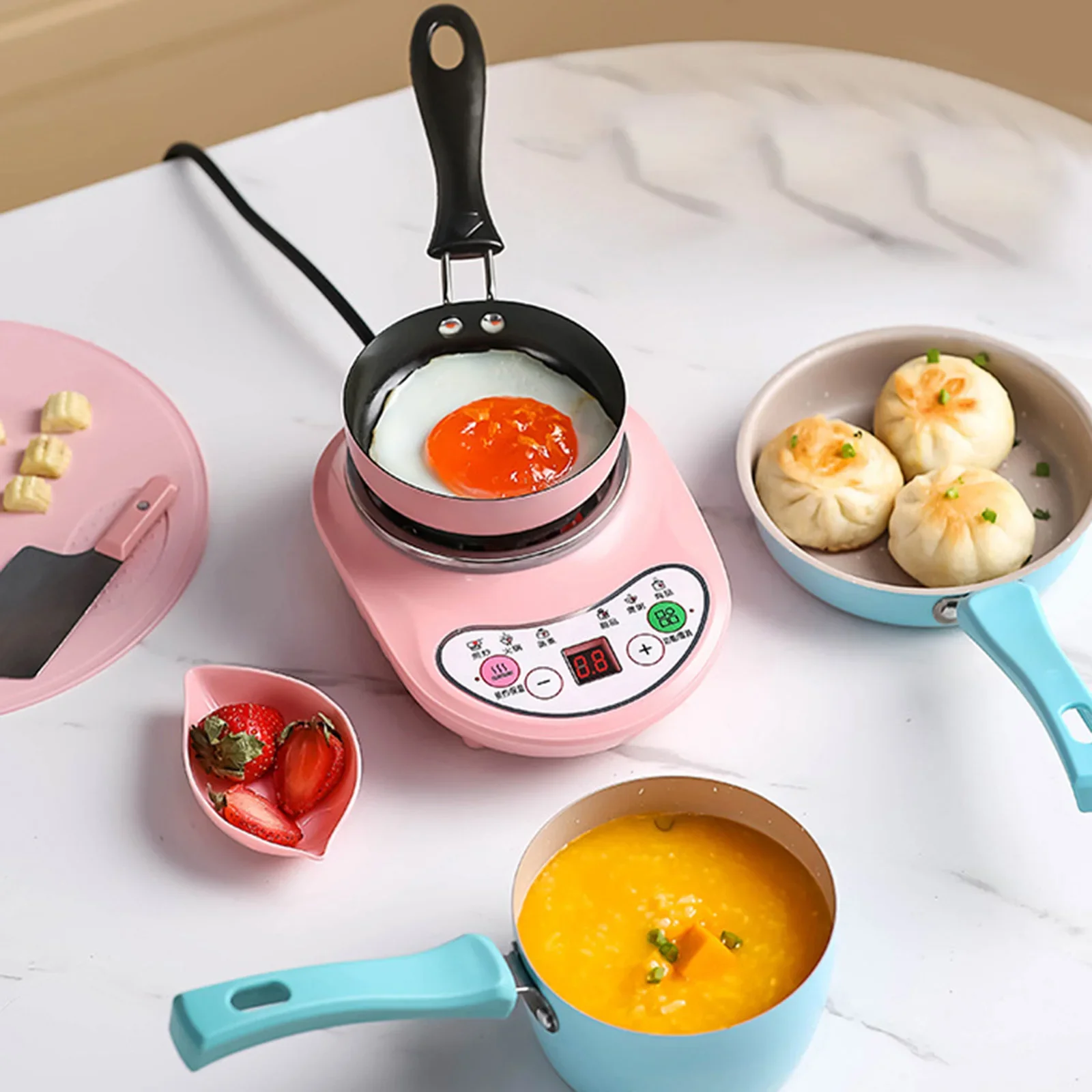 Milk Pan Melting Boiling Pot Milk Pot Soup for Outdoor Camping Gas Stove Baby Breakfast Pan Noodle Porridge Cooking