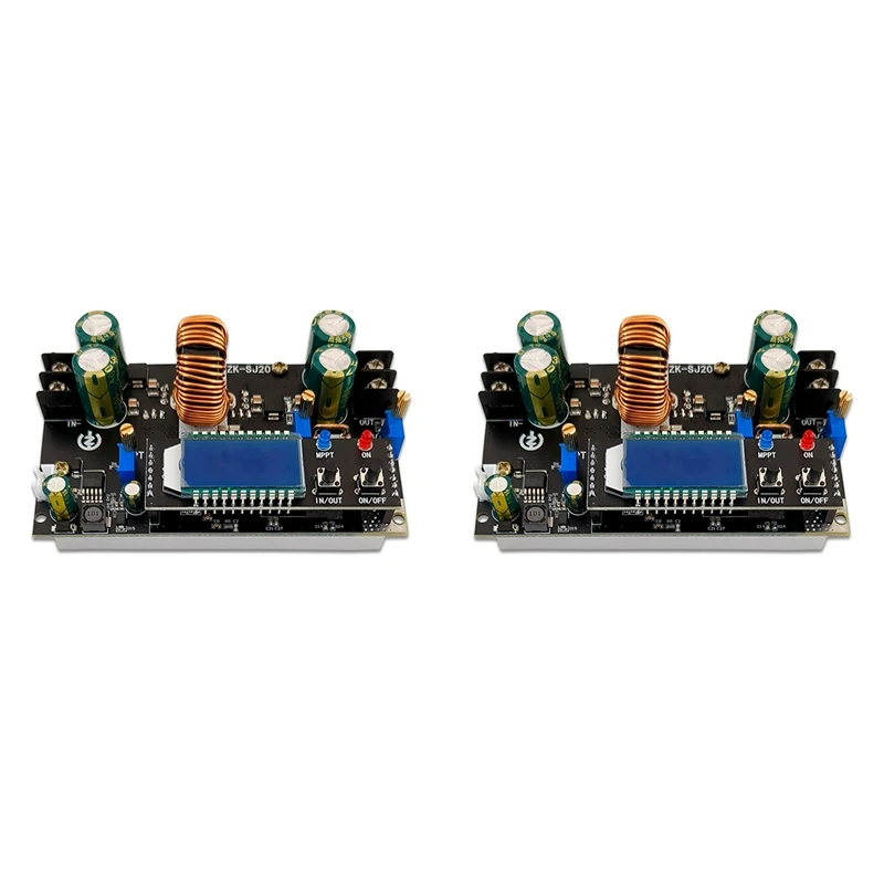 2x-zk-sj20-modulo-step-up-down-automatico-mppt-con-display-lcd-convertitore-buck-boost-modulo-di-alimentazione-scheda-regolabile