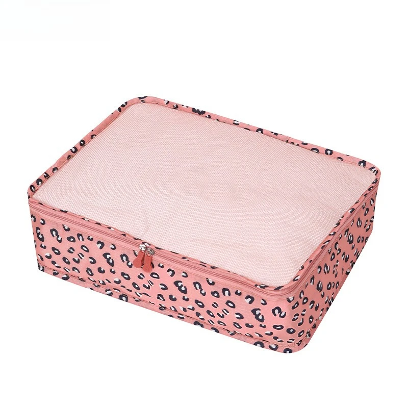Compact Foldable Packing Cubes with Breathable Mesh Design