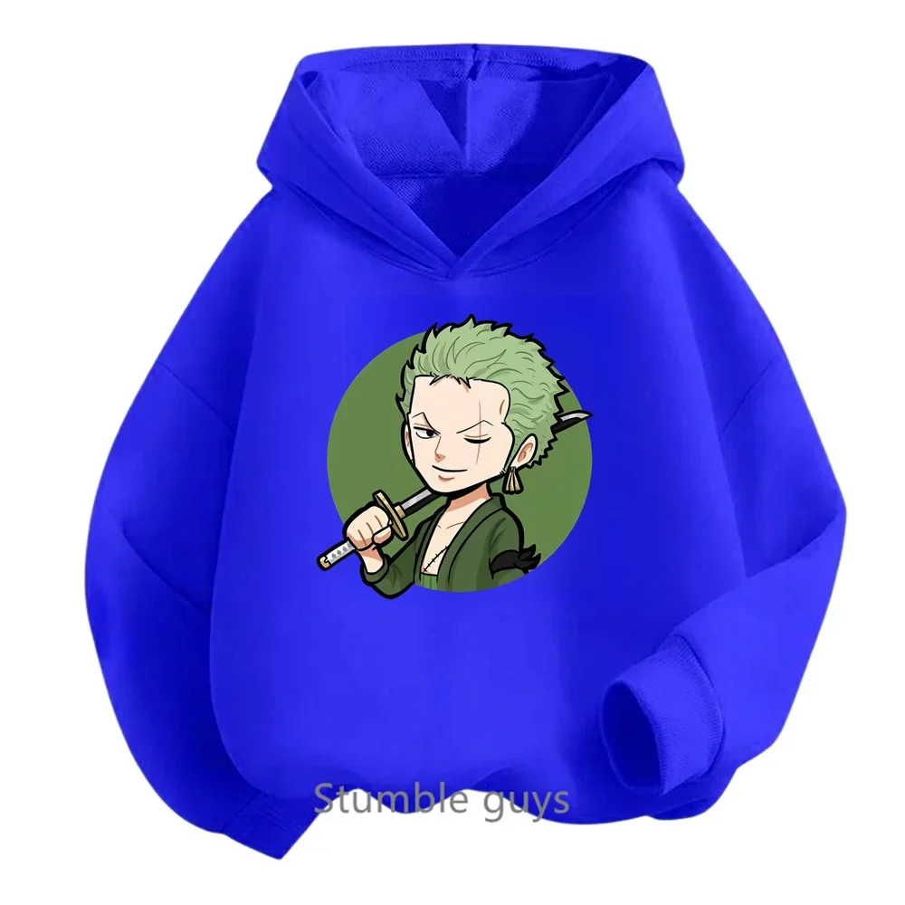 thumbnail image 1 of Sudadera con capucha de una pieza, ropa de anime para niños, ropa para niños, primavera y otoño, ropa para niñas, sudadera con dibujos animados de Luffy Zoro, traje para adolescentes, camisetas con ca, 1 of 5