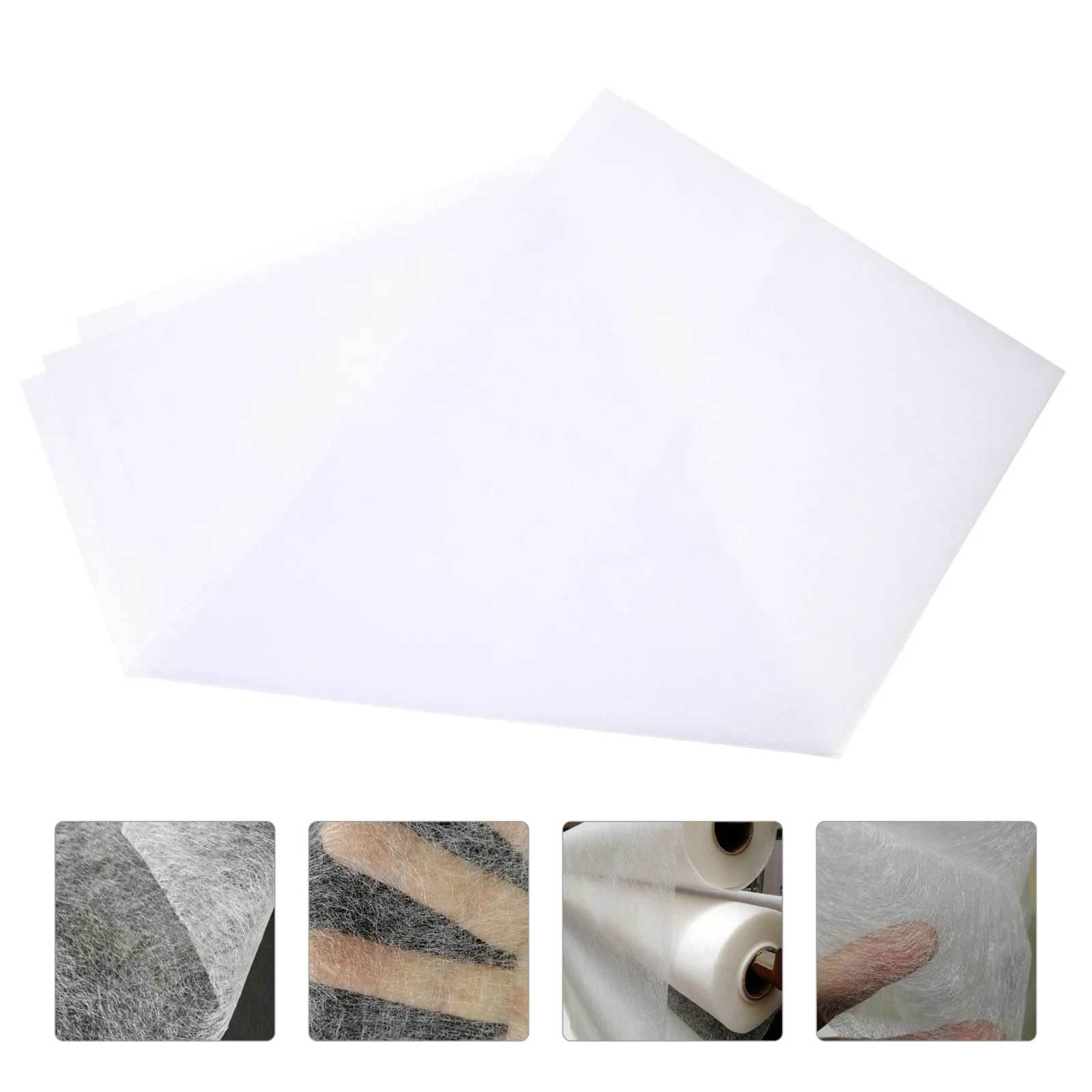 

Hot Melt Omentum Clothing Accessories Fabric Interlining Supplies Non-woven Adhesive White