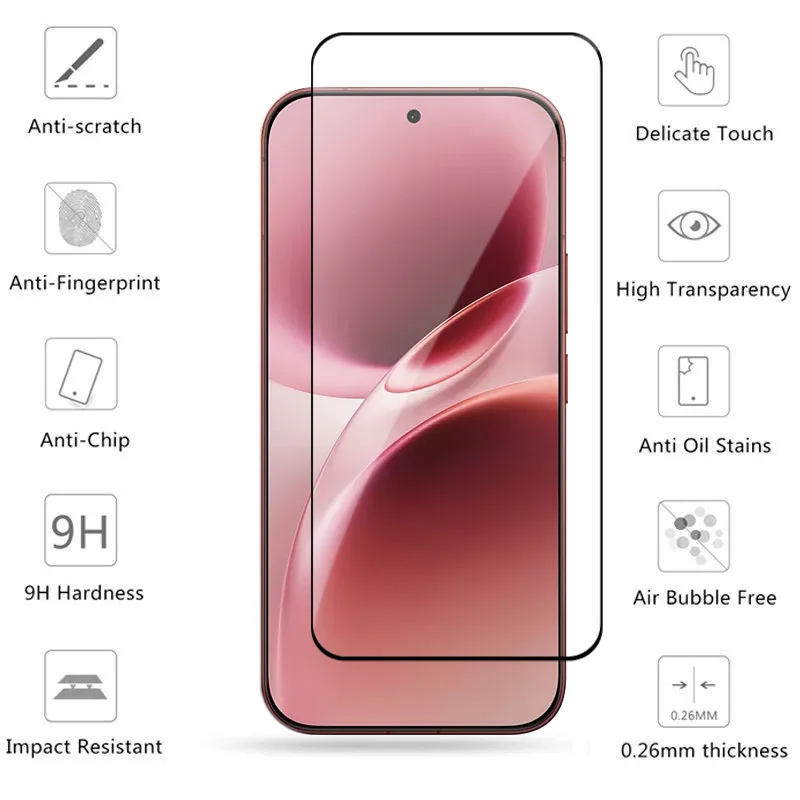 Vollständige Abdeckung aus Glas für Vivo V70, gehärtetes Glas, Vivo V70 Displayschutzfolie, HD-Schutzfolie für die Handykameralinse, Vivo V70 – Detail 2
