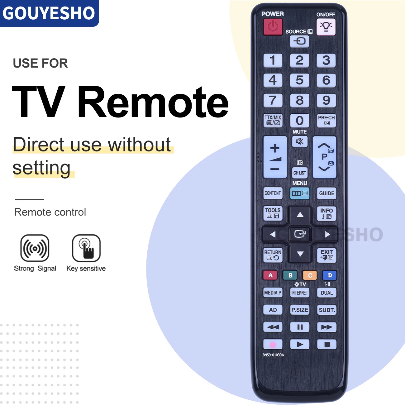 Nuovo Per Samsung Bn59-01039A Sostituzione Tv Telecomando Muslimate