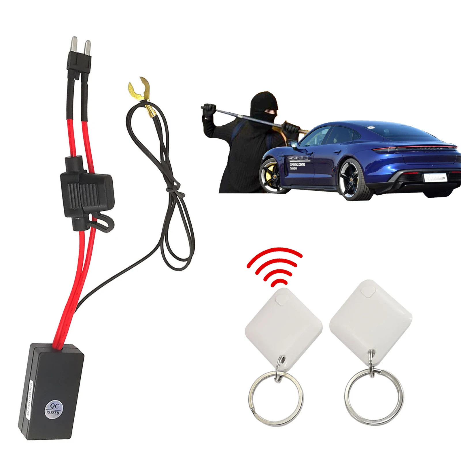 Car Immobilizer System Auto Sensing Car Immobilizer Security System