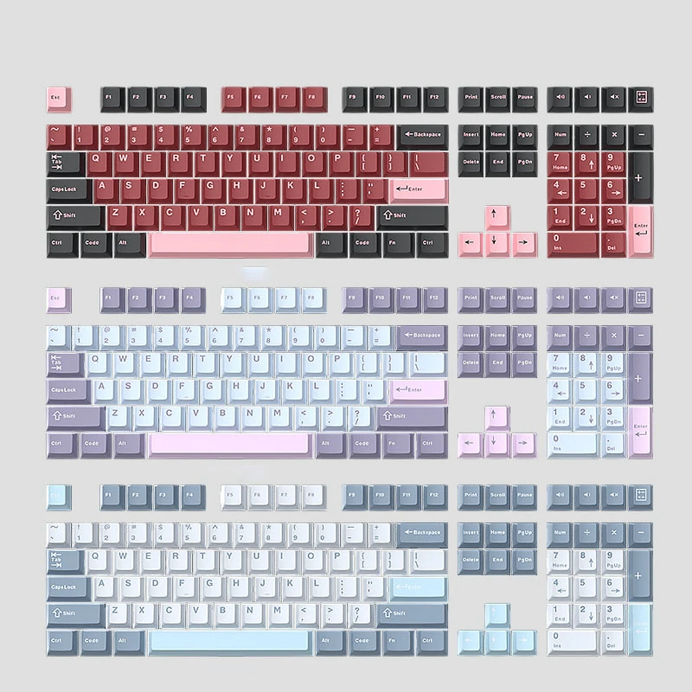 Cherry Keycaps para Teclado Mecânico Pbt 60 70 80 90 104 mx Gateron Outemu Panda Kailh Switch 125 Chaves - Imagem 4