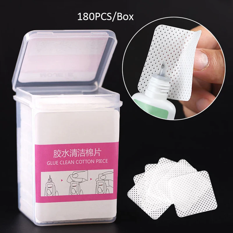 1000/600/500/300/200/100pcs Lint-Free Nail Polish Remover Wipes Napkin UV Gel Nail Polish Removal Pads Paper Cleaning Tools 4