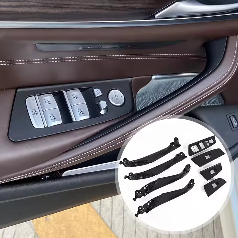 BMW 5 시리즈 G30 G31 G38용 8PCS LHD RHD 내부 도어 핸들 51417438523 51417438524