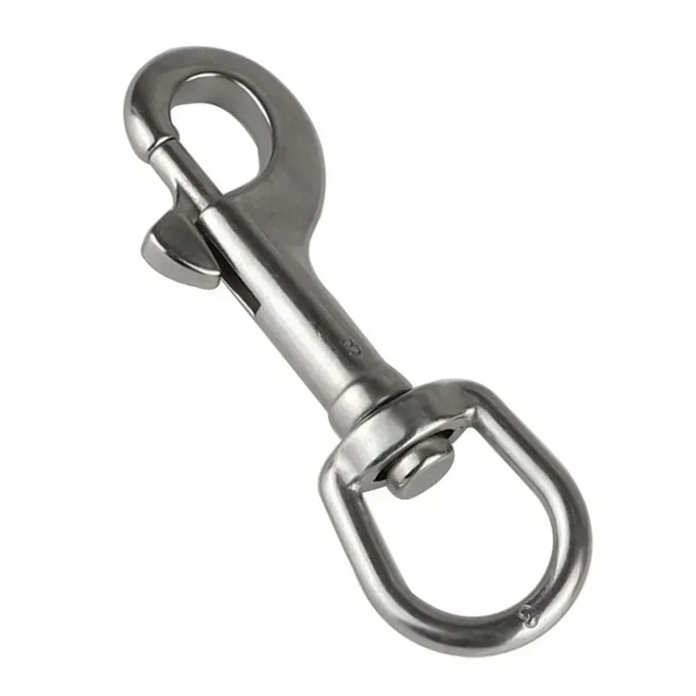 Spring Snap Hook Stainless Steel Swivel Eye Bolt Snap Spring Hook For Scuba Diving Pet Leash Flag For Diving Hook Pet Leash/Camping Tent scuba diving accessories