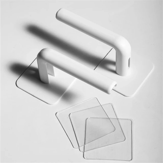 2Db Multifunkcionális Horgok Ragadós Horgos Lyukasztás Ingyenes Függő Önmaga Ragasztó Háztartási Fal Ajtó Törülköző Tartó Erős Akasztótartó - Image 6