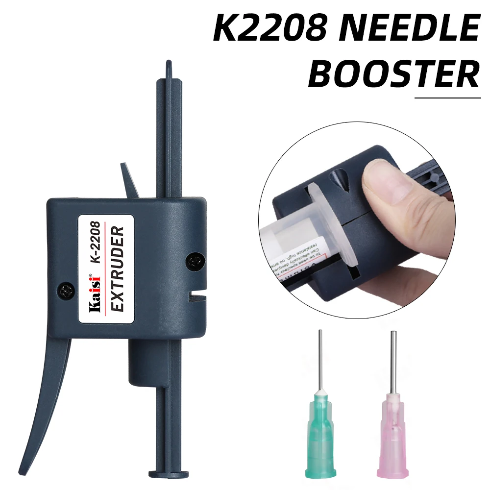 Kaisi K-2208 TubeMate Solder Paste Extruder Welding Green Oil Booster Glue Rod Boosters Discharge Oil Putter Tools