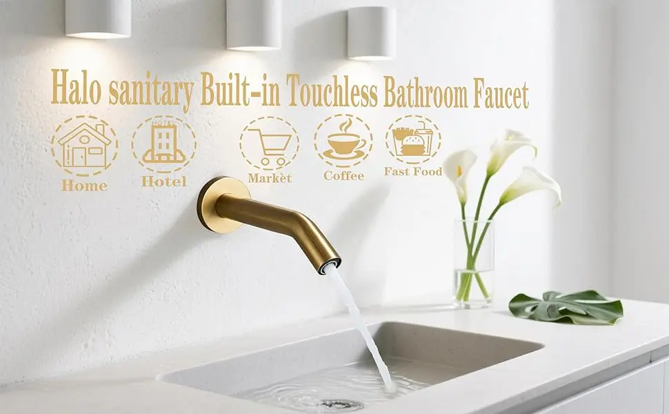 built in automatic sensor faucet