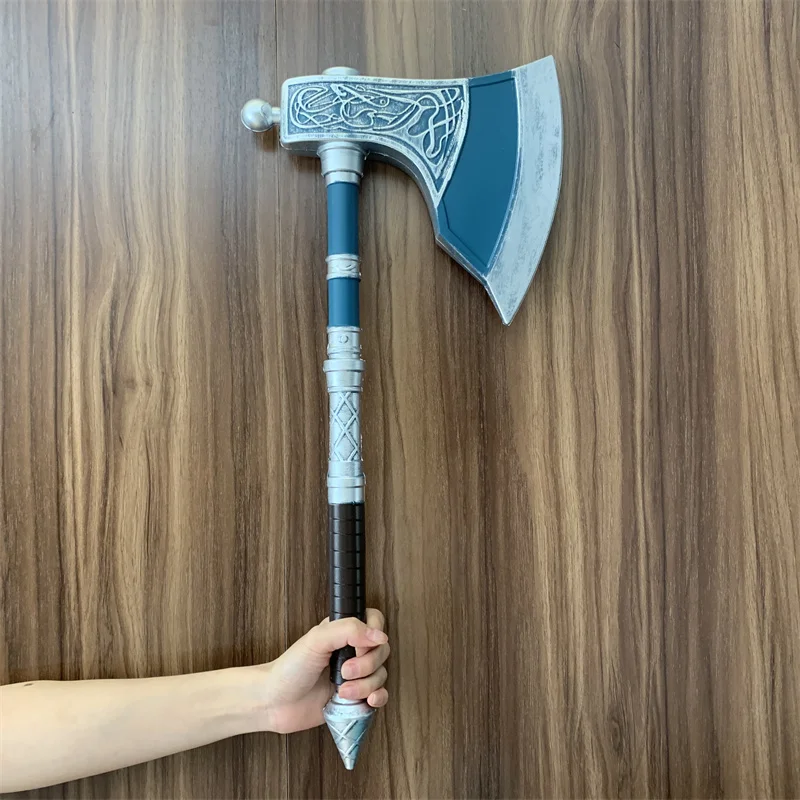 Cosplay Toy Cosplay Axe Cosplay Prop The Axe of Valin Viking Age Valhalla War Prop Weapon Role Playing Movie Game PU Model