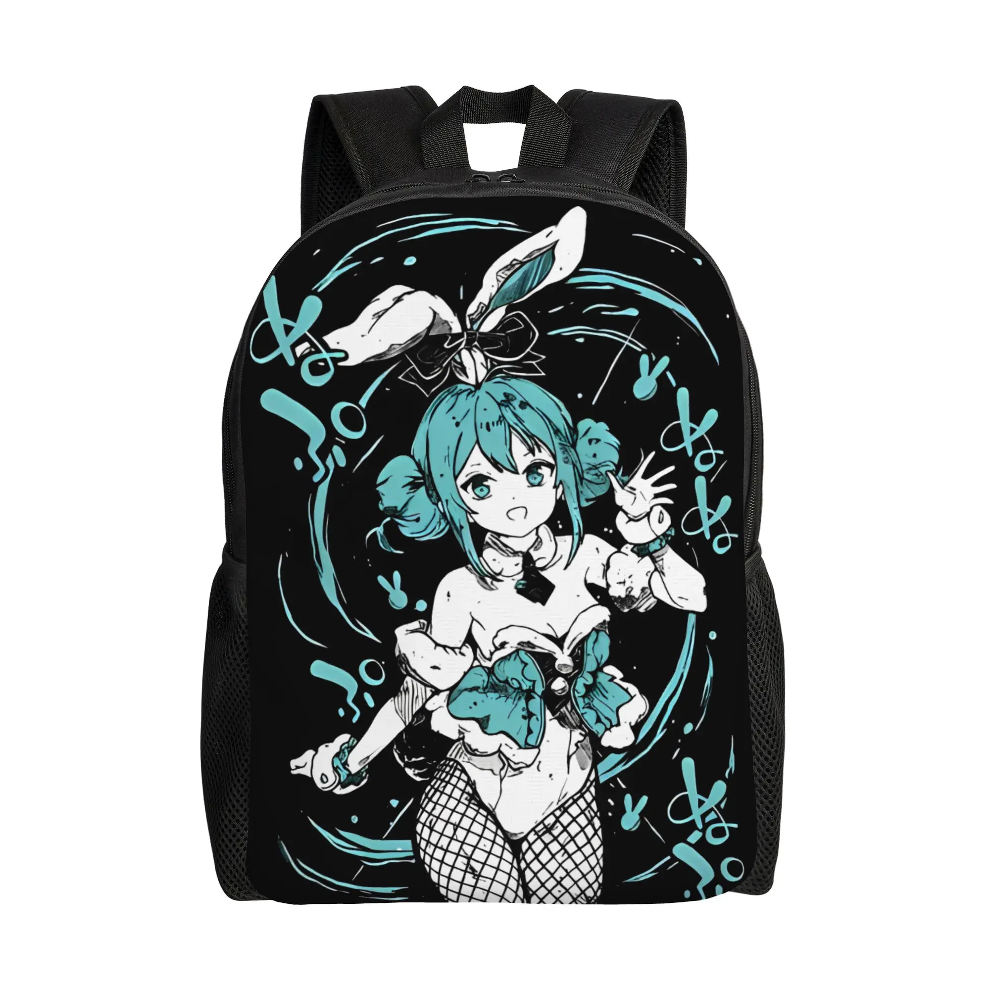 Stylish Unisex Hatsune Miku Backpack - Fashionable and Durable Daypack
