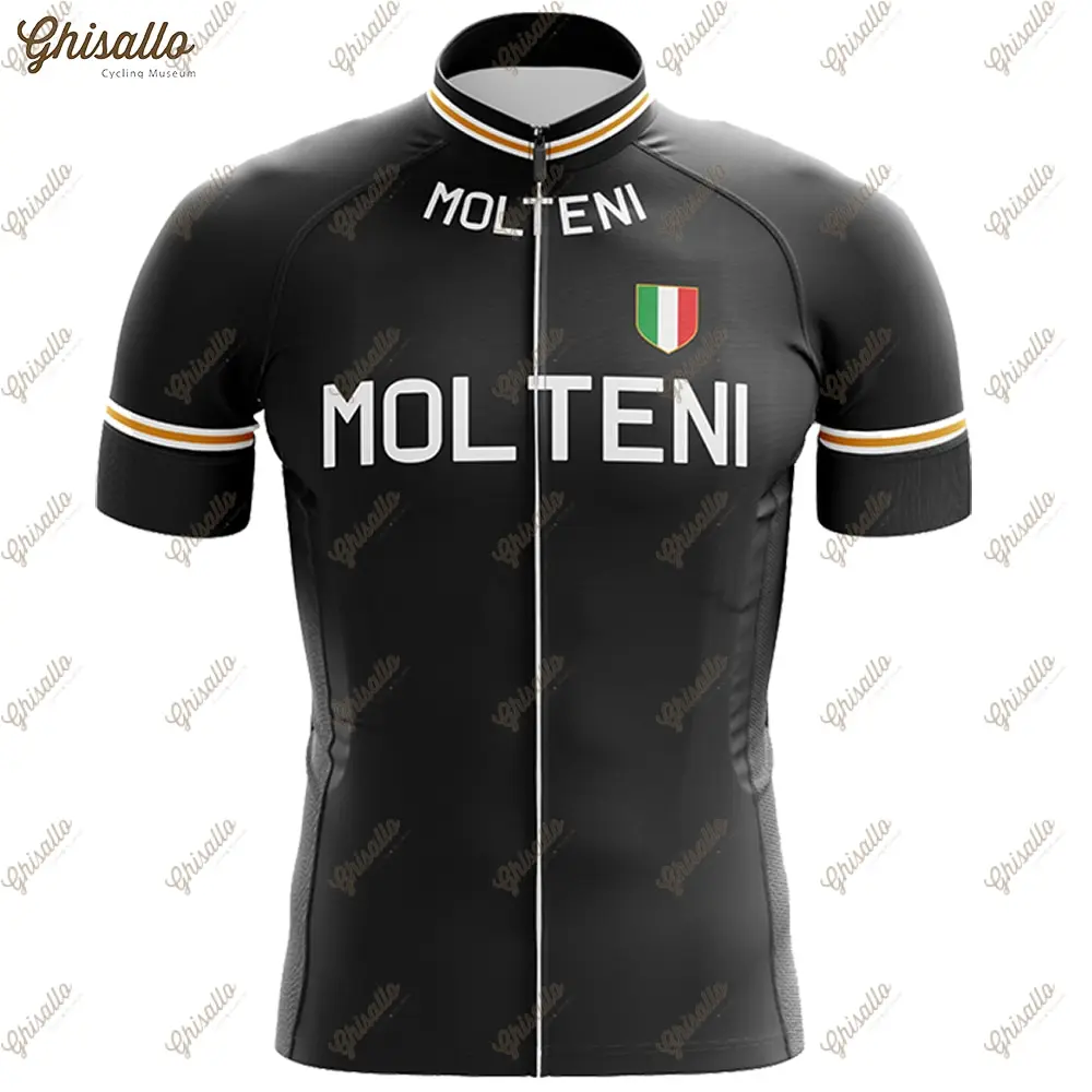 thumbnail image 1 of Nueva camiseta de ciclismo retro para hombre, camiseta de manga corta reflectante de verano para MTB, camiseta de descenso, ropa de ciclismo de montaña para equipo profesional, 1 of 5