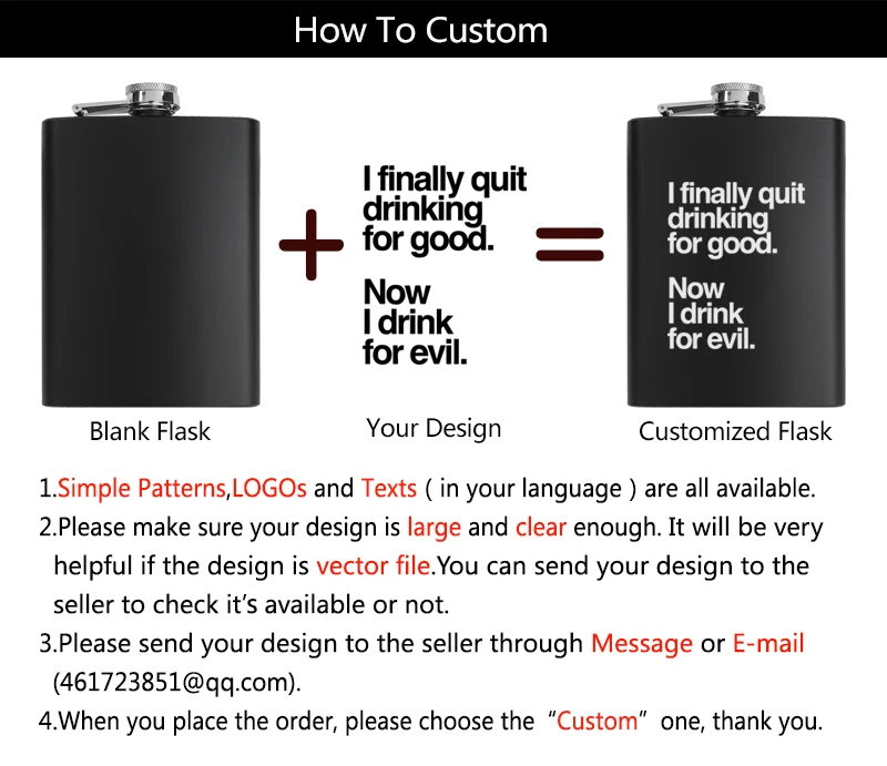 Description Picture 3 of itemMAGA Donald J Trump Souvenir Collectibles Fan Drinking Gift Metal Stainless Steel Hip Flask Flagon Custom LOGO Laser Engraving