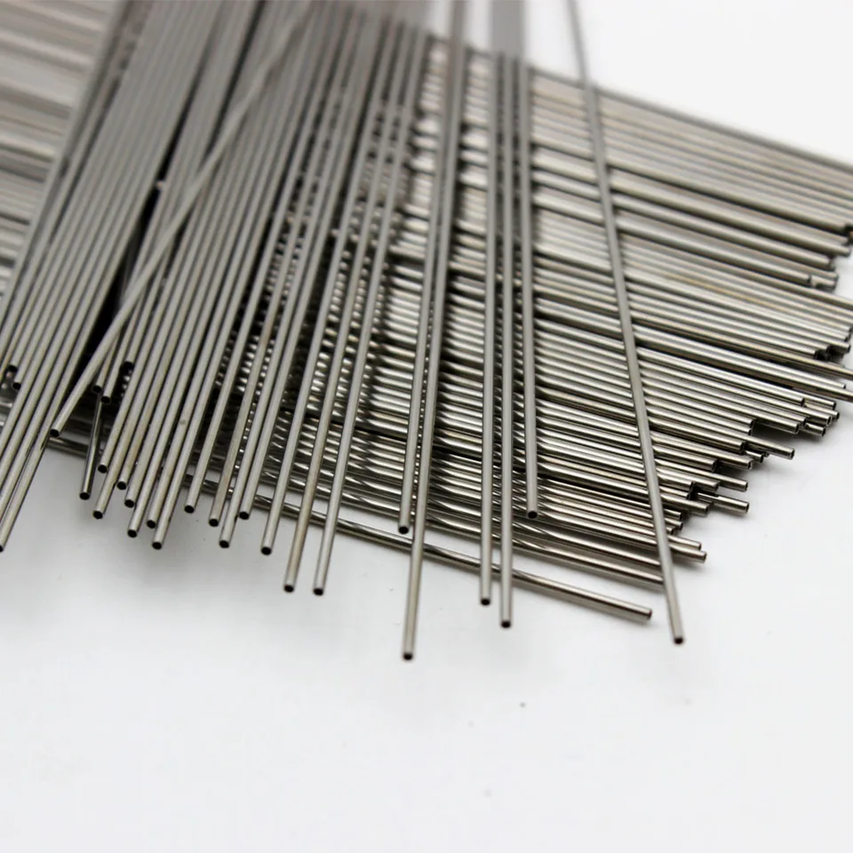 thumbnail image 2 of Tubing CynKen 2pcs OD 1.9mm X 1.6mm ID Stainless Pipe 304 Stainless... 2 of 12