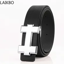 

Luxury Designer H Brand Designer Belts Men High Quality Male PU Leather Women Belt Buckle Strap for Jeans Black size 105cm