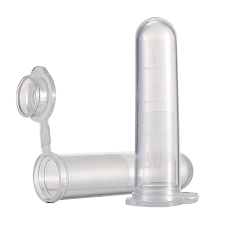 

300Pcs/Bag 5ml Centrifuge Test Tube Centrifuge Tube with Cover Bottle for Saving Goods 5ml Test Tubes