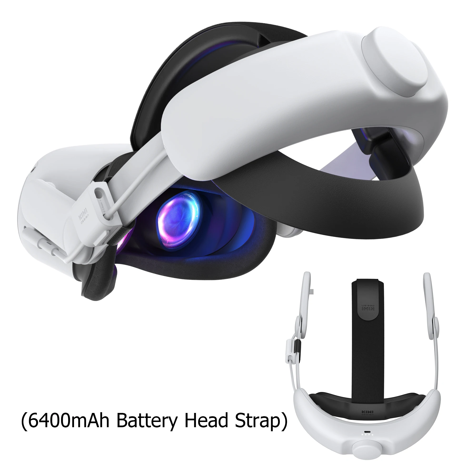 キウイデザイン-耐久性のあるコンフォートヘッドストラップ,バッテリー