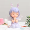 Kawaii Fairy Angel Piggy Bank for Kids Children Girls Baby Gift Resin Cartoon Money Saving Box Coins Holder Storage Organizer 6