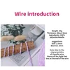 3mm Chenille Wool Small Golden Velvet Glossy Velvet 40g Special Thread for Edelweiss Doll Hand Woven DIY Wool 5