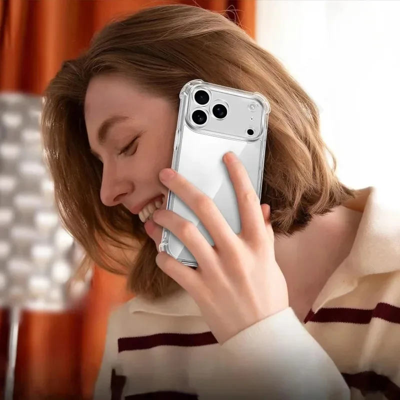 Ultra-Thin Transparent Protective Silicone Phone Case - Crystal Clear Cover