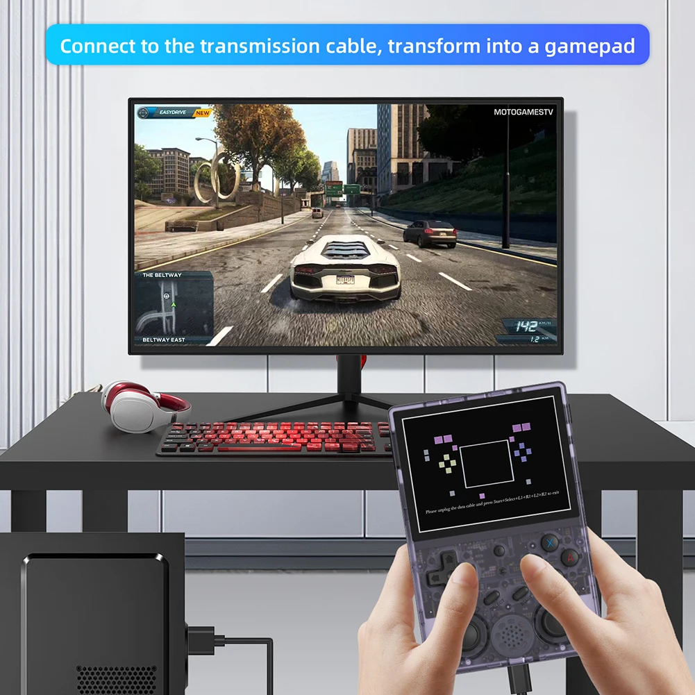 RG353VS/RG353V 35000  ̻  ִ ޴ ڵ  ܼ, PSP/DC/SS/PS1/NDS  20 ùķ  ÷̾ 