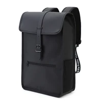 TINYAT New Men's Leather Backpack laptop Backpack for 14 15 inch Waterproof Travel Backpack for School Hiking Finshing Backpack 1