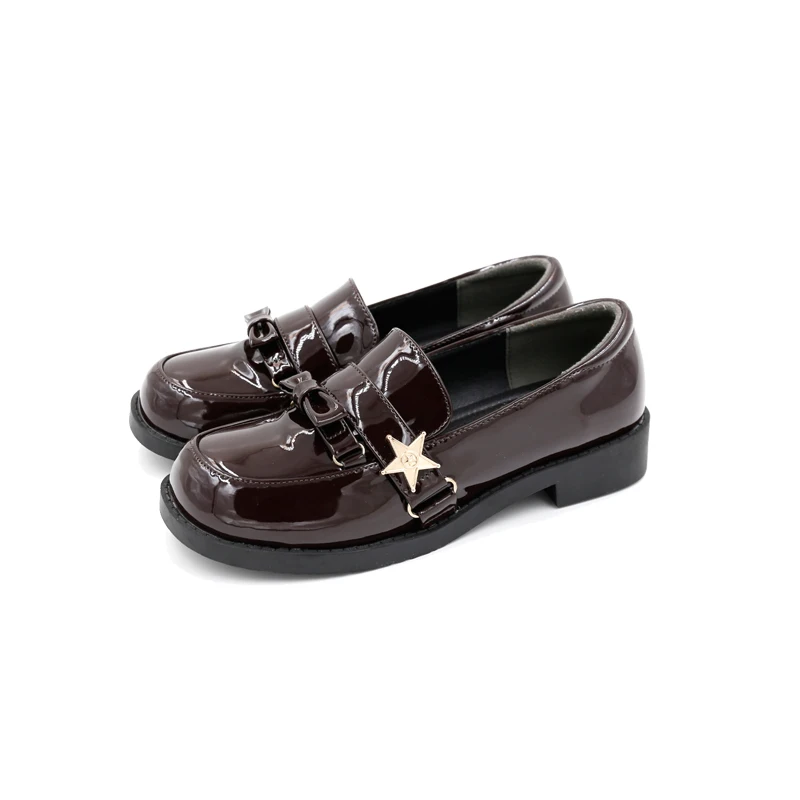 

Женские туфли в стиле «Лолита», с круглым носком