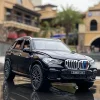 1:32 BMW X5 SUV Alloy Car Model Diecasts & Toy Vehicles Metal Toy Car Model Simulation Sound and Light Collection Gift 4