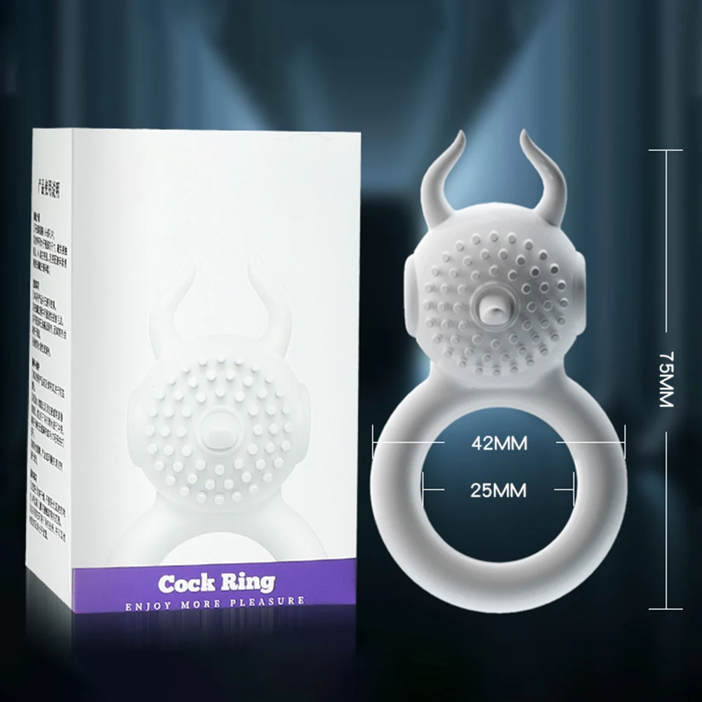 Wireless Remote Control Penis Ring For Men With Delay Function_voghion.com