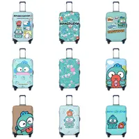 Hangyodon Cartoon Suitcase Cover Cruise Trip Flight Fun Luggage Supplies Protection 1