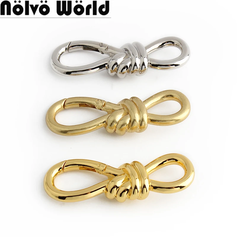 1PC Metal O Ring Spring Clasp Buckles For Leather Craft Bags Handbag Shoulder Belt Strap Openable Keyring Hooks Accessories 20pcs 38mm metal oval spring o ring buckles openable keyring dog snap trigger clasp clip bag belt leather craft diy bag parts